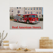 Real American Hero's Poster (Keuken)