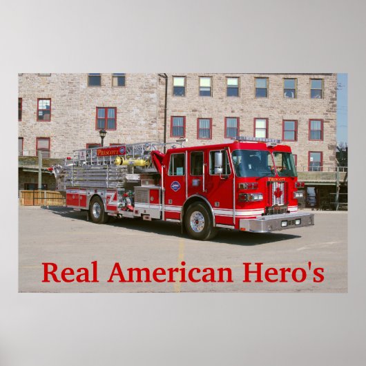 Real American Hero's Poster (Voorkant)