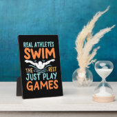 Real Athletes Swim Fotoplaat (Zijkant)