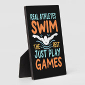 Real Athletes Swim Fotoplaat (Zijkant)