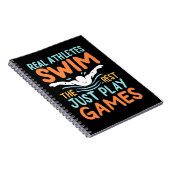 Real Athletes Swim Notitieboek (Rechterzijde)