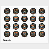 Real Athletes Swim Ronde Sticker (Vel)