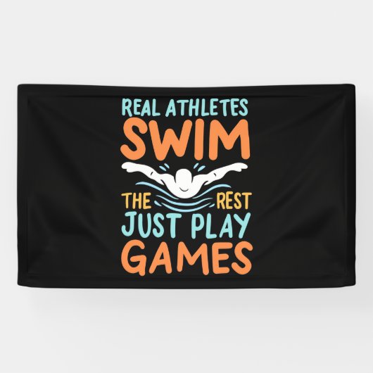 Real Athletes Swim Spandoek (Horizontaal)