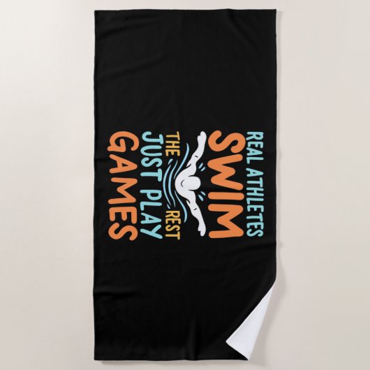 Real Athletes Swim Strandlaken (Voorkant)