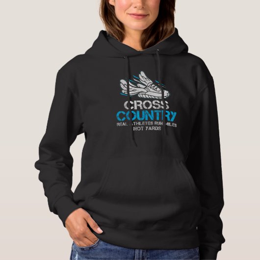 Real Athletes van het hele land gebruiken Miles Jo Hoodie (Voorkant)