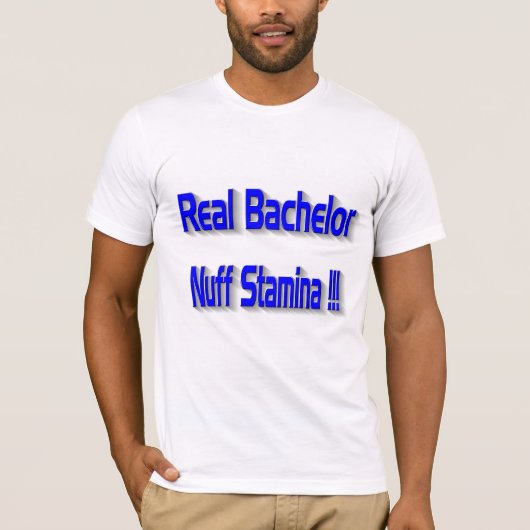 Real Bachelor T-shirt (Voorkant)