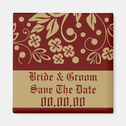 Real Bewaar de datum magneten (Voorkant)