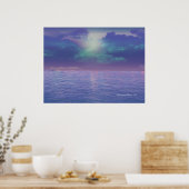 Real Blue Poster (Keuken)