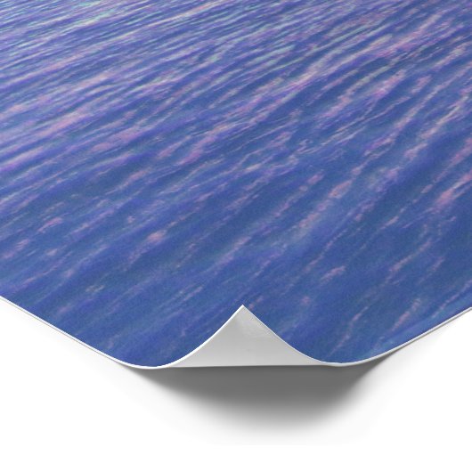 Real Blue Poster (Hoek)