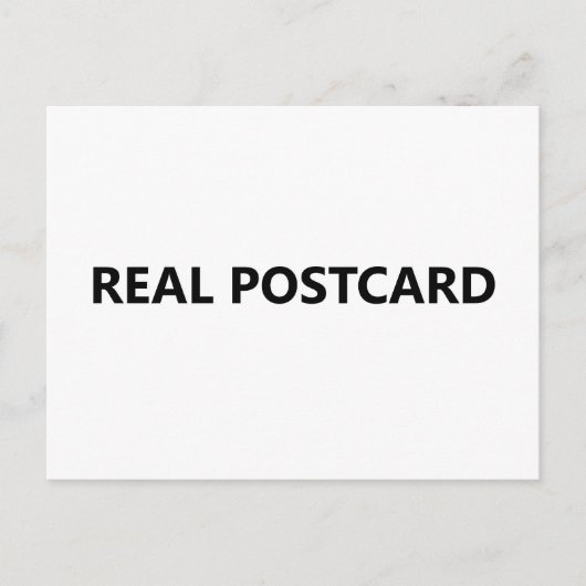Real Briefkaart Generic Briefkaart Boring Briefkaa (Voorkant)