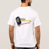 Real Cars Mannen T-Shirt (Achterkant)