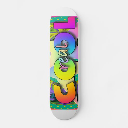 REAL COOL! Skateboard (Voorkant)