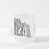 Real Corgis heeft details Matglas Koffiemok (Voorkant links)