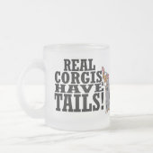 Real Corgis heeft details Matglas Koffiemok (Links)