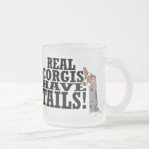 Real Corgis heeft details Matglas Koffiemok