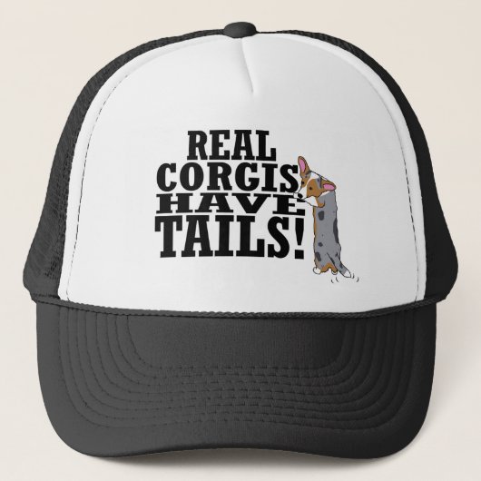 Real Corgis heeft details Trucker Pet (Voorkant)
