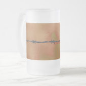 Real Cowboy Frosted Glass Mok (Voorkant links)