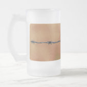 Real Cowboy Frosted Glass Mok (Links)