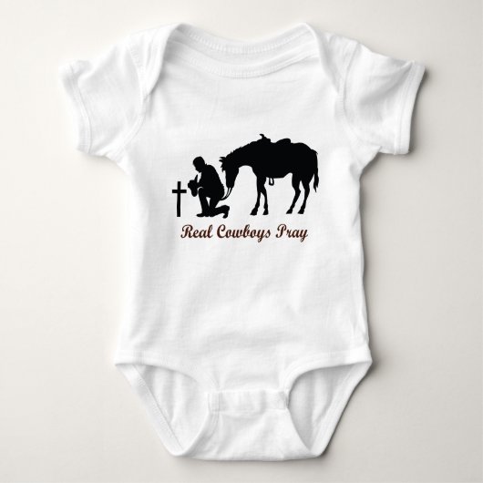 Real Cowboys Pray Romper (Voorkant)