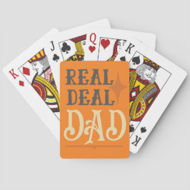 Real Deal Dad Vaderdag Poker Night Pokerkaarten