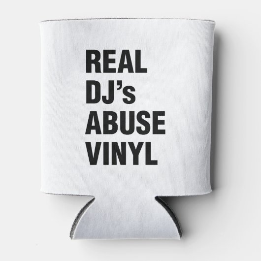REAL DJ's ABUSE VINYL Blikjeskoeler (Voorkant)