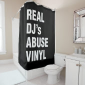 REAL DJ's ABUSE VINYL Douchegordijn (In situ)