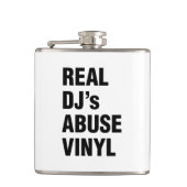 REAL DJ's ABUSE VINYL Heupfles (Voorkant)