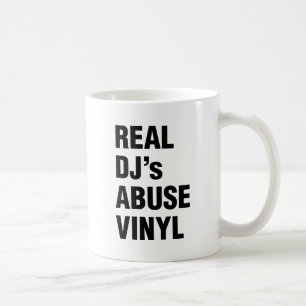 REAL DJ's ABUSE VINYL Koffiemok