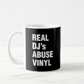 REAL DJ's ABUSE VINYL Koffiemok (Links)