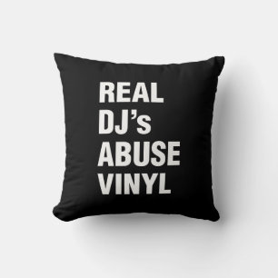 REAL DJ's ABUSE VINYL Kussen
