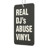 REAL DJ's ABUSE VINYL Luchtverfrisser (Links)