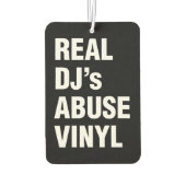 REAL DJ's ABUSE VINYL Luchtverfrisser (Achterkant)