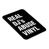 REAL DJ's ABUSE VINYL Magneet (Rechterzijde)