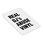 REAL DJ's ABUSE VINYL Magneet (Rechterzijde)
