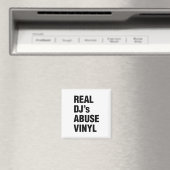 REAL DJ's ABUSE VINYL Magneet (Insitu (Vaatwasser))