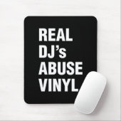 REAL DJ's ABUSE VINYL Muismat (Met muis)