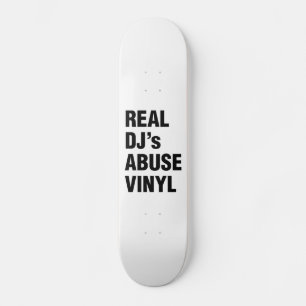 REAL DJ's ABUSE VINYL Persoonlijk Skateboard