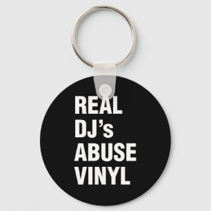 REAL DJ's ABUSE VINYL Sleutelhanger