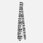 REAL DJ's ABUSE VINYL Stropdas (Voorkant)