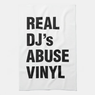 REAL DJ's ABUSE VINYL Theedoek