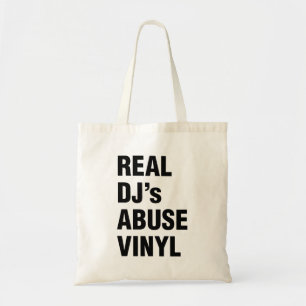REAL DJ's ABUSE VINYL Tote Bag
