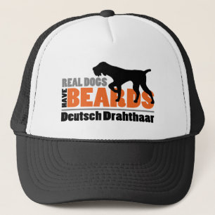 Real Dogs have Beards - Deutsch Drahthaar Trucker Pet
