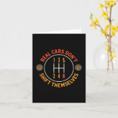 Real Don't Shift Themselves 5-speed Transmission F Kaart (Gele Bloem)