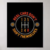 Real Don't Shift Themselves 5-speed Transmission F Poster (Voorkant)