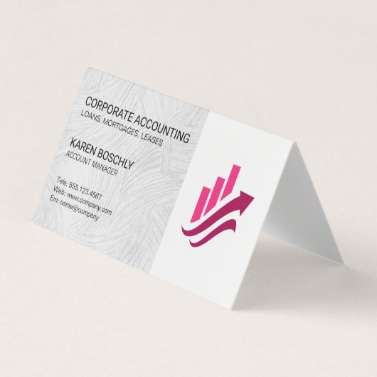 Real Estate | Account Manage | Corporate Fintech  Visitekaartje (Voorkant)