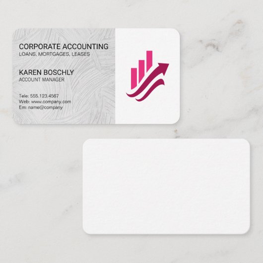 Real Estate | Account Manage | Corporate Fintech  Visitekaartje (Voorkant / Achterkant)