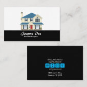 Real Estate Agent 2 Visitekaartje (Voorkant / Achterkant)