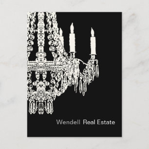 Real Estate Agent Adverteren Briefkaart