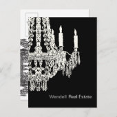 Real Estate Agent Adverteren Briefkaart (Voorkant / Achterkant)