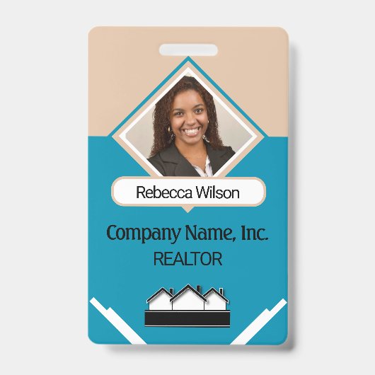 Real Estate Agent Badge (Front)